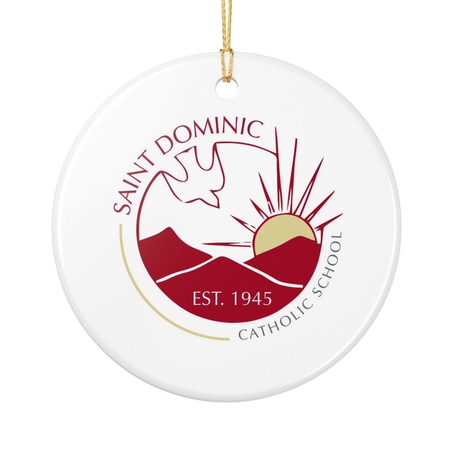 St Dominic School - Freeport, TN  Ceramic Ornament