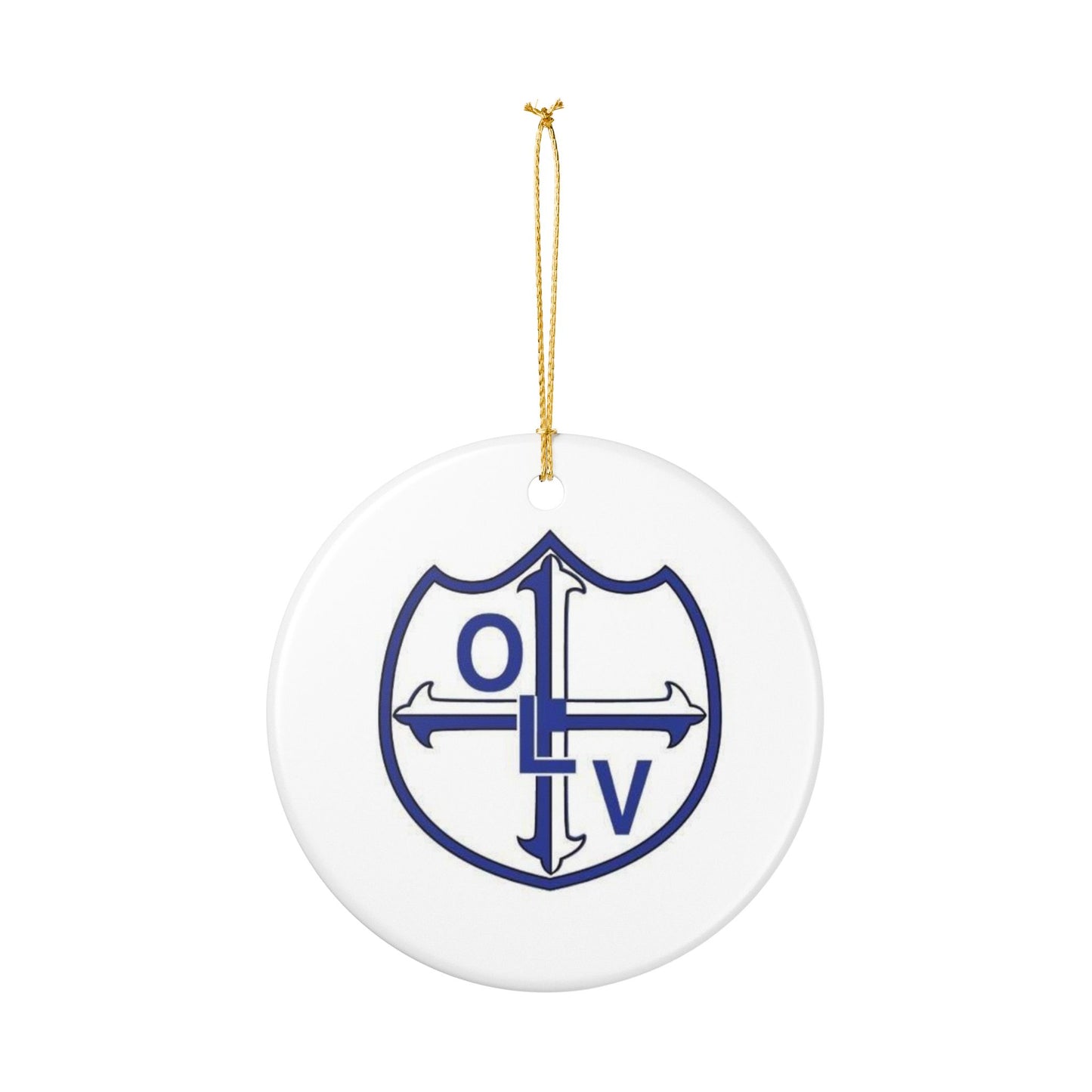 Our Lady of Victory, Mount Vernon NY -  Ceramic Ornament