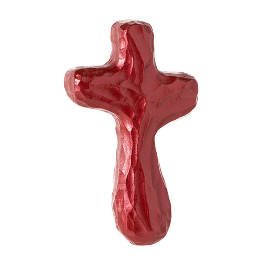 Journey Holding Cross - JHC-14  Shimmering Red