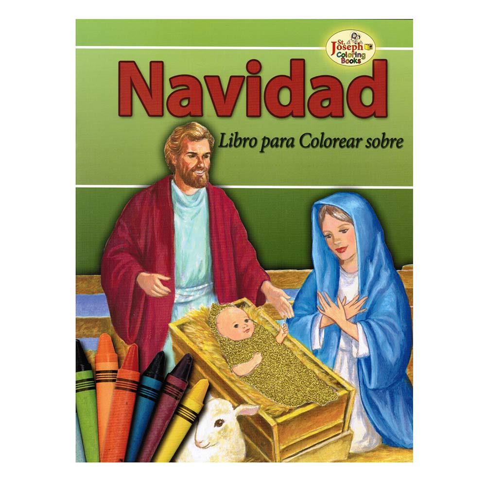 Libre para Colorear sobre Navidad