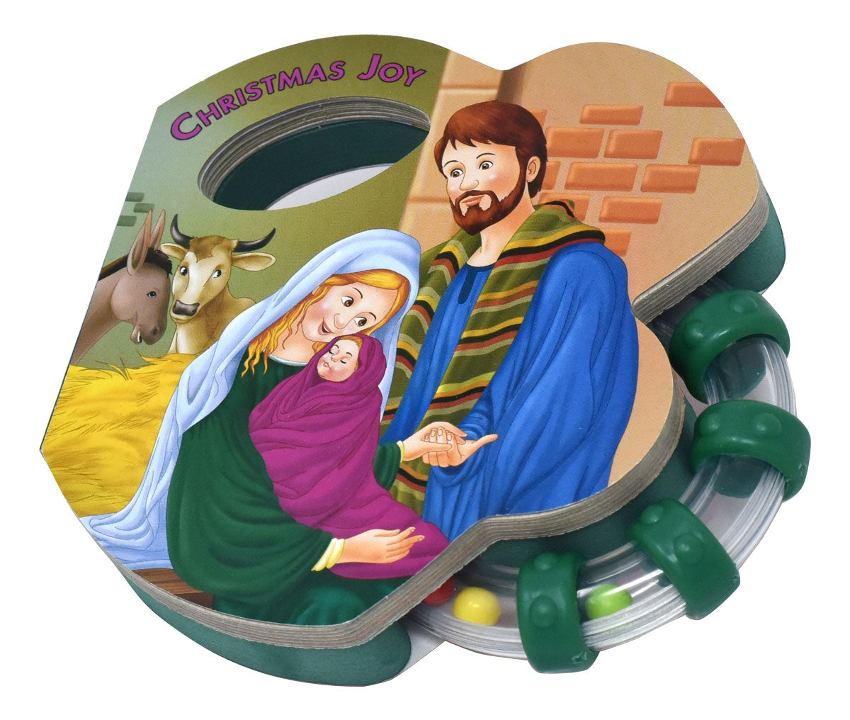 Christmas Joy Rattle Catholic Book