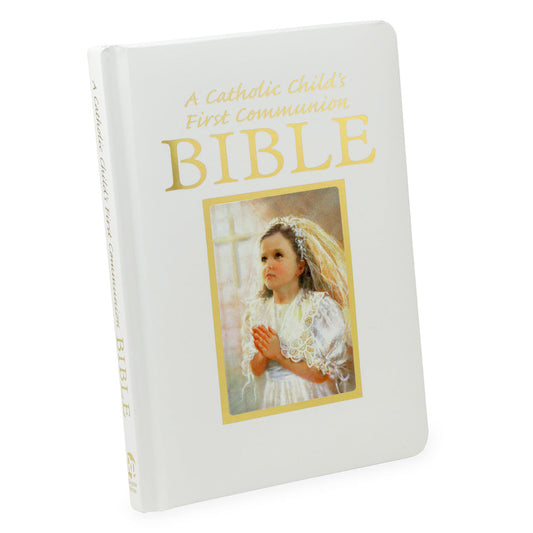 A Catholic Child's First Communion Bible for Girls - Blassings