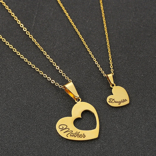Forever Bond Mother Daughter Nameplate Necklace