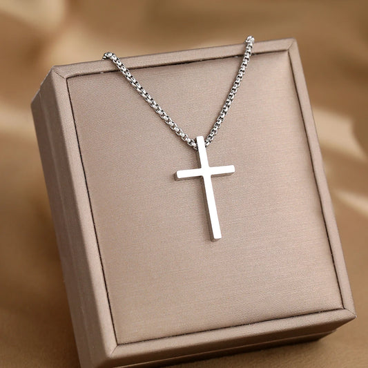 Urban Cross Choker Necklace